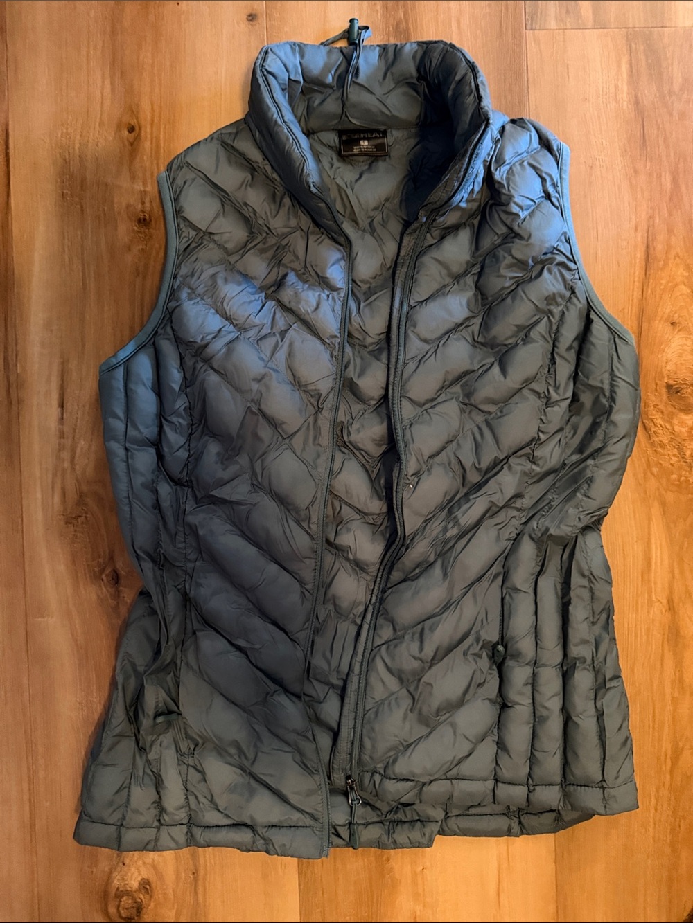 Quilted Sleeveless Vest in Slate Blue by 32Degrees - Packable